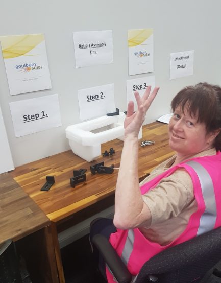 Katie, Volunteer
